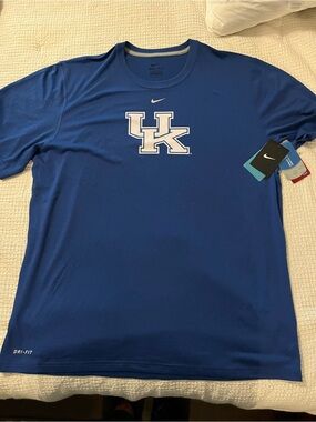 Nike Blue Kentucky UK Dri-FIT Short Sleeve T-Shirt